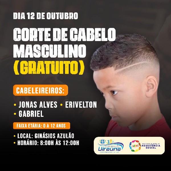 Nil Corte de Cabelo Masculino